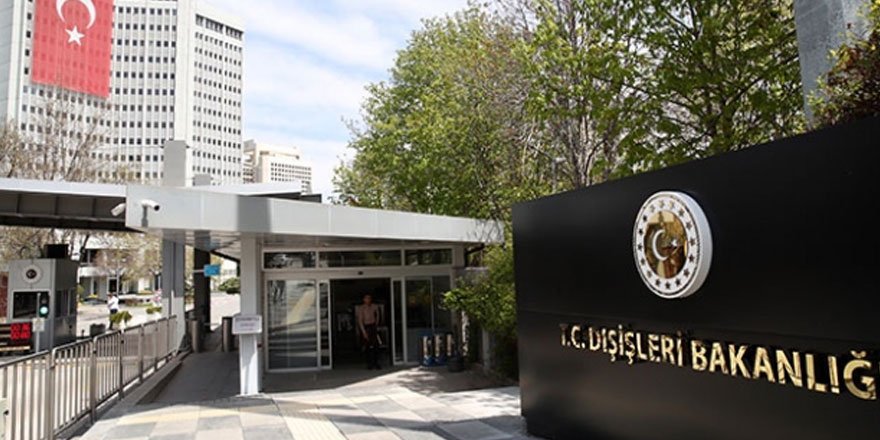 Dışişleri'nden Türk gemisine hukuk dışı aramaya tepki