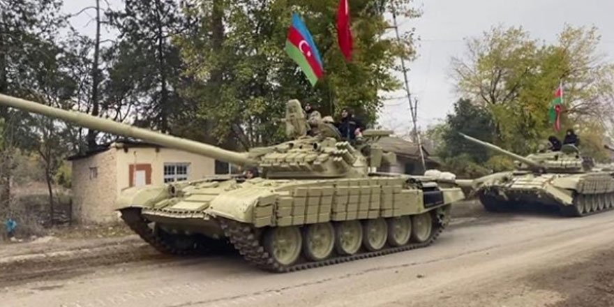 Azerbaycan ordusu Kelbecer'e girdi