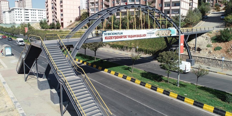 Büyükşehir daha estetik üst geçitler için kolları sıvadı!