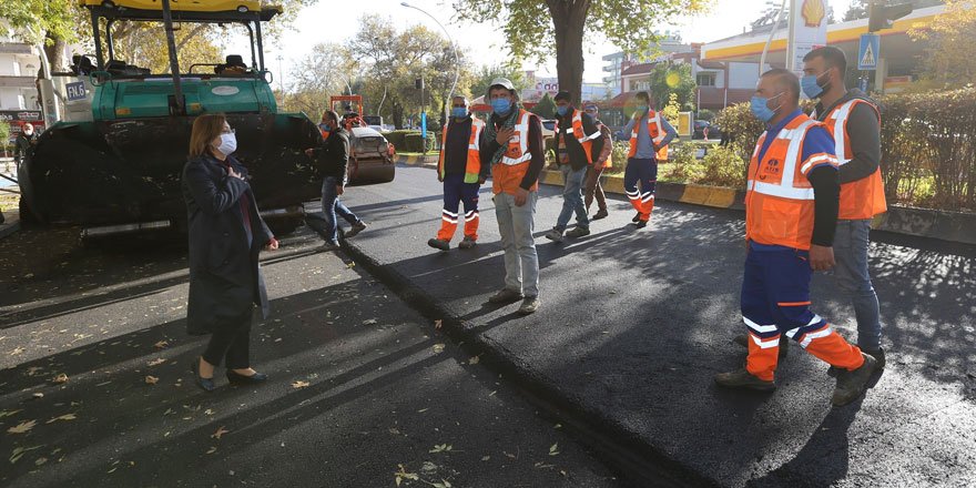 Fevzi Çakmak'ın 20 yıllık asfaltı yenileniyor!
