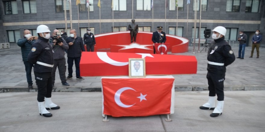 Kahramanmaraş'ta şehit polis memuru için tören düzenlendi