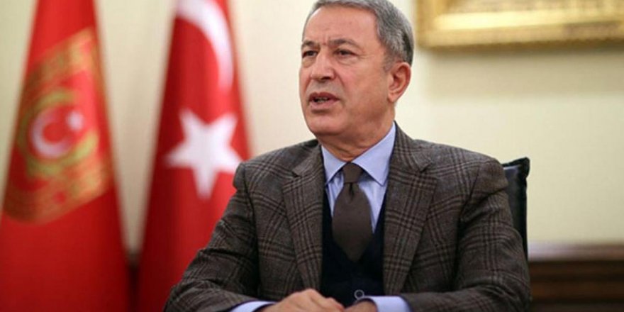 Bakan Akar'dan yaptırım açıklaması