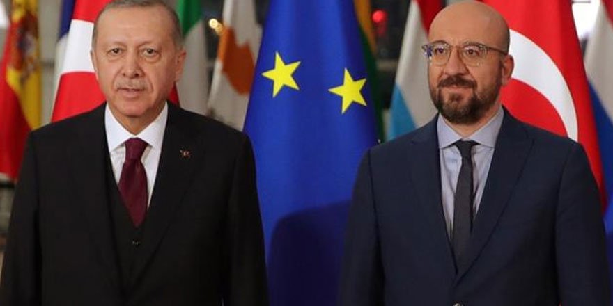 Cumhurbaşkanı Erdoğan AB Konseyi Başkanı Michel ile görüştü