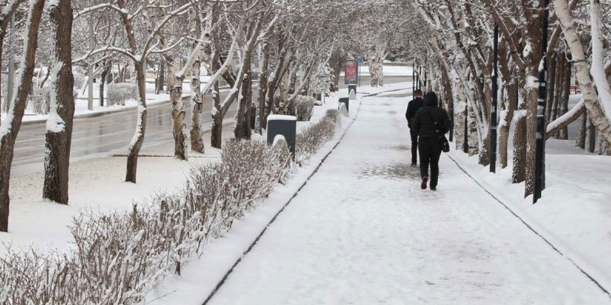 Doğu Anadolu'da 5 ilde karla karışık yağmur ve kar bekleniyor!