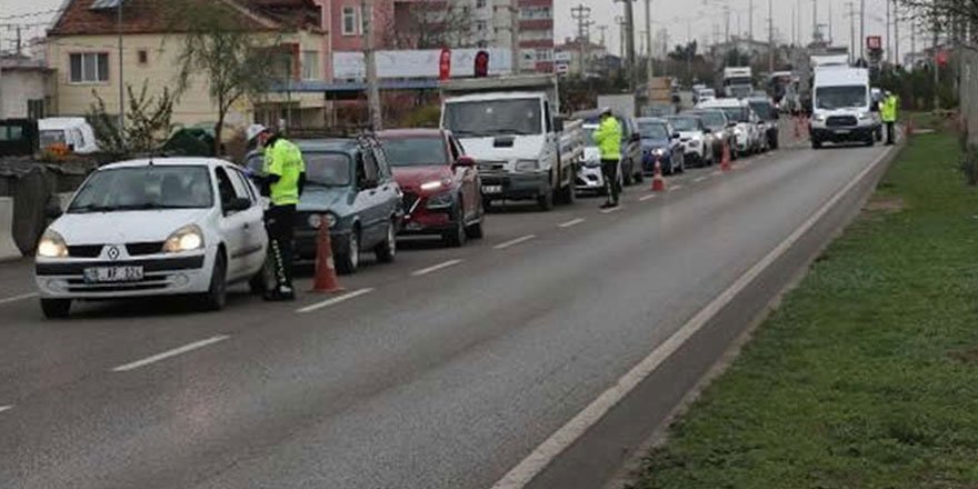 Samsun'un girişinde HES kodu uygulaması!