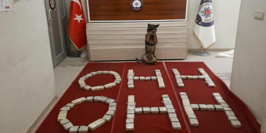 Polislerden Soylu'ya destek: Uyuşturucu paketleriyle 'ohh ohh' yazdılar