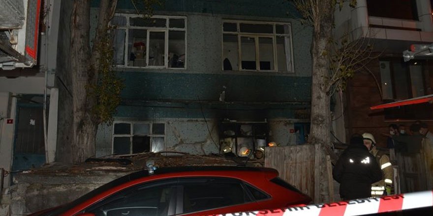 Bayrampaşa’da bina yangınında bir kişi hayatını kaybetti!