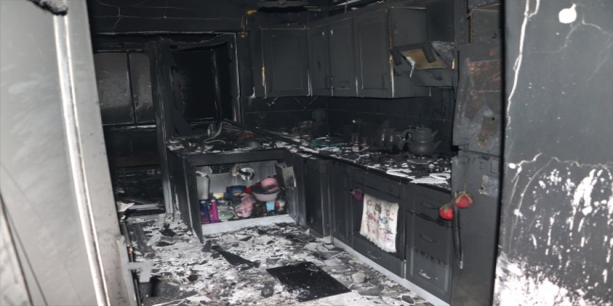 Trabzon'da apartman yangını: 9 kişi dumandan etkilendi