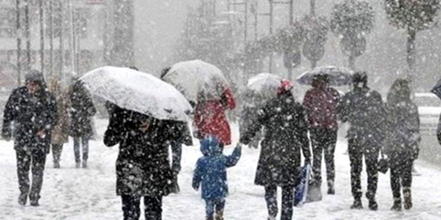 Meteoroloji 3 il için kar uyarısı yaptı!