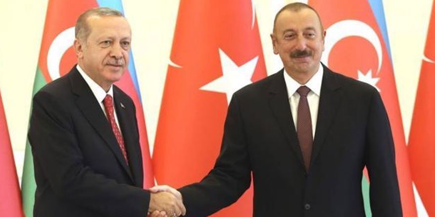 Cumhurbaşkanı Erdoğan Azerbaycan Cumhurbaşkanı Aliyev ile görüştü