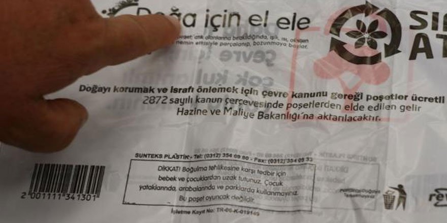 Plastik poşetlerde yeni karar: Sıfır atık logosu ve slogan yer alacak