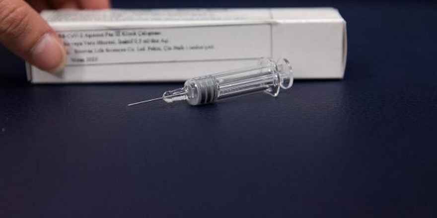 Çin aşıları yarın sabah Türkiye’de