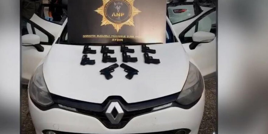 Şüphe üstüne durdurulan araçtan cephane çıktı!