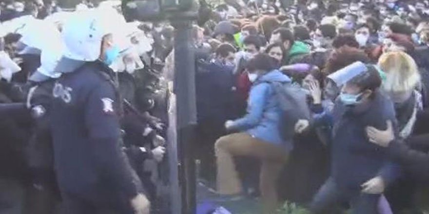 Gözaltına alınan 16 kişinin Boğaziçi Üniversitesi öğrencisi olmadığı belirlendi