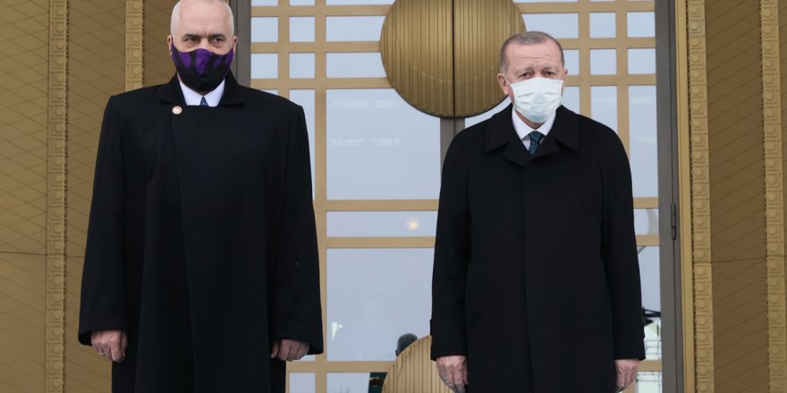 Cumhurbaşkanı Erdoğan, Arnavutluk Başbakanı Rama ile görüştü