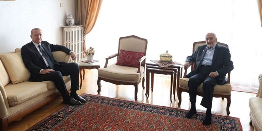 Cumhurbaşkanı Erdoğan'dan Saadet Partili Asiltürk'e ziyaret