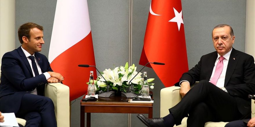 Emmanuel Macron Cumhurbaşkanı Recep Tayyip Erdoğan’a mektup gönderdi