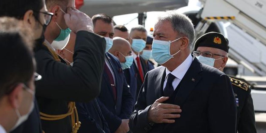 Milli Savunma Bakanı Akar Irak'ta