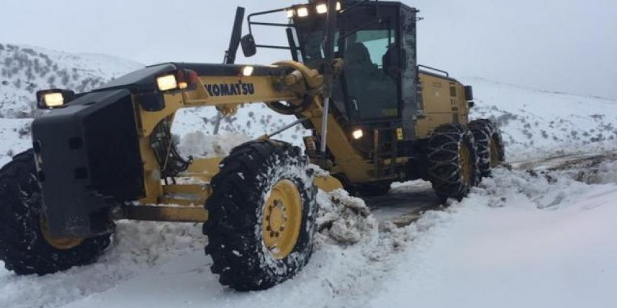 207 köy ve 247 mezraya ulaşım kapandı