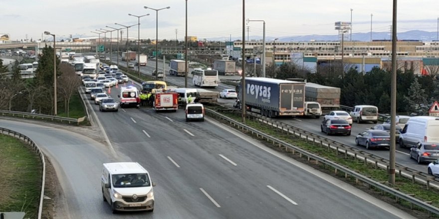 Anadolu Otoyolu'nda zincirleme kaza