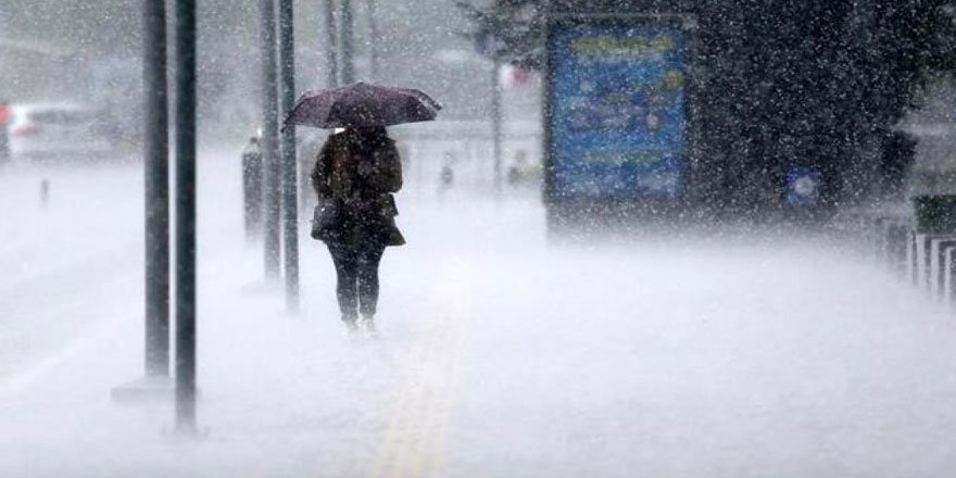 Meteorolojiden Marmara ve Batı Akdeniz için sağanak uyarısı!