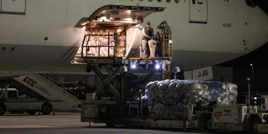 Çin'den 6,5 milyon doz aşı geldi