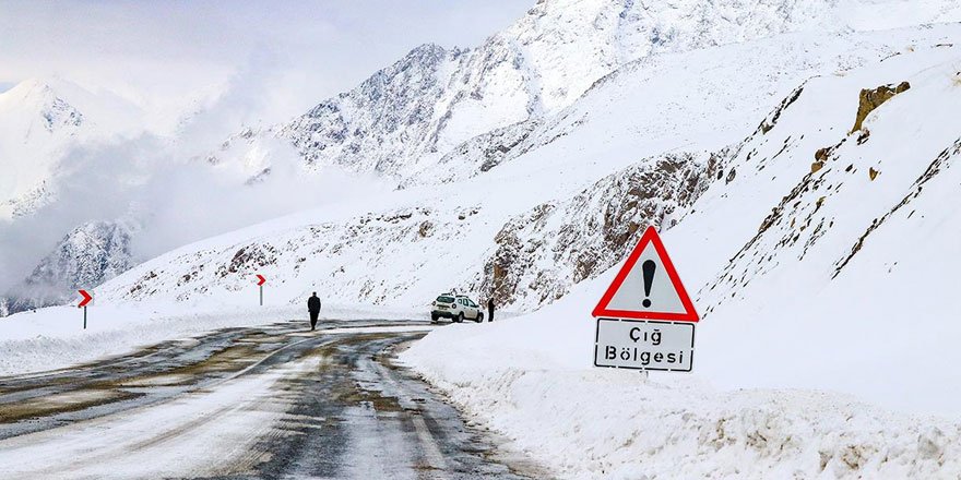 Meteorolojiden Doğu bölgeleri için çığ uyarısı!