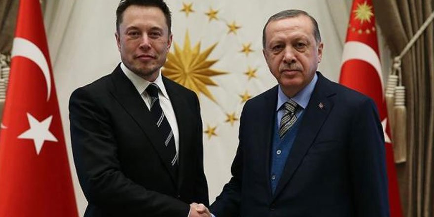 Cumhurbaşkanı Erdoğan Tesla ve SpaceX'in kurucusu Elon Musk ile görüştü