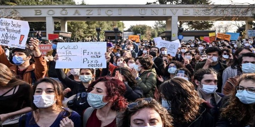 Boğaziçi Üniversitesi'nde işgal girişimi başlattılar!