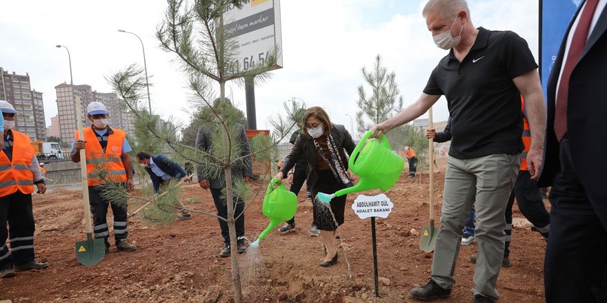 Gaziantep'e 6 yılda 5 milyon metrekare yeni yeşil alan!