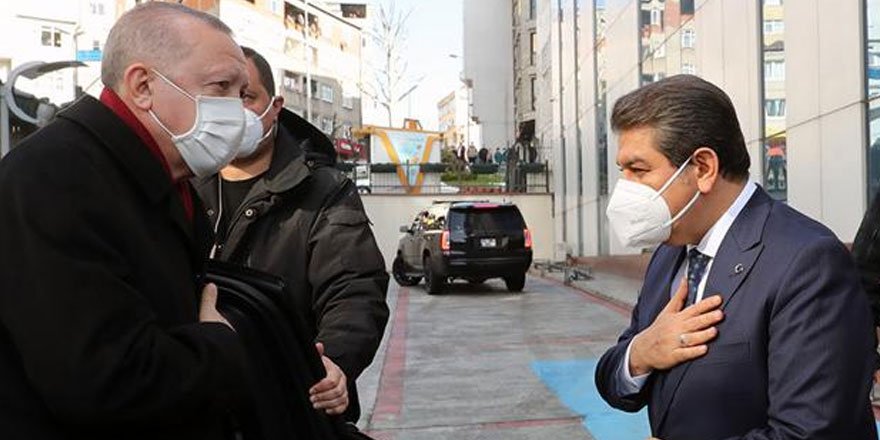 Cumhurbaşkanı Erdoğan, Esenler Belediyesi'ni ziyaret etti!