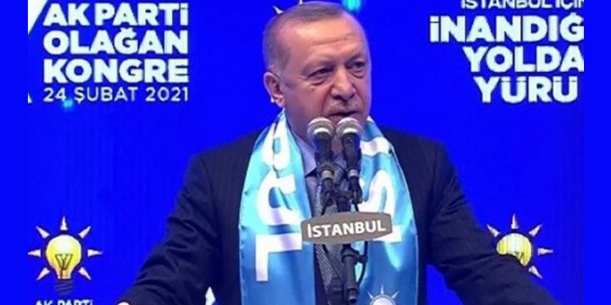 Erdoğan, Ak Parti İstanbul 7. Olağan İl Kongresi'nde Konuştu
