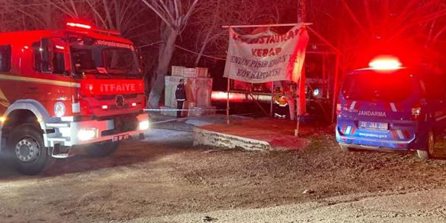 Denizli'de restoranda çıkan yangında 3 kişi vefat etti!