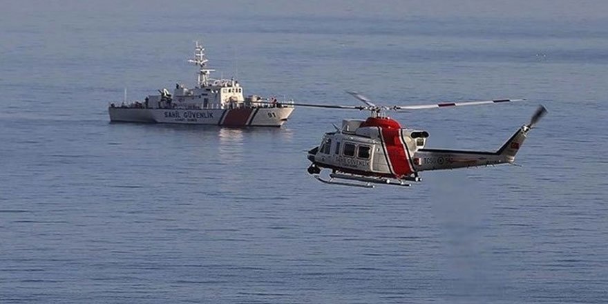 Gökçeada açıklarında batan teknedeki teğmenin cansız bedeni bulundu
