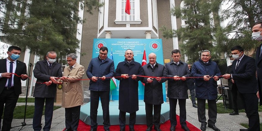 Türkiye'nin Semerkant Başkonsolosluğu açıldı