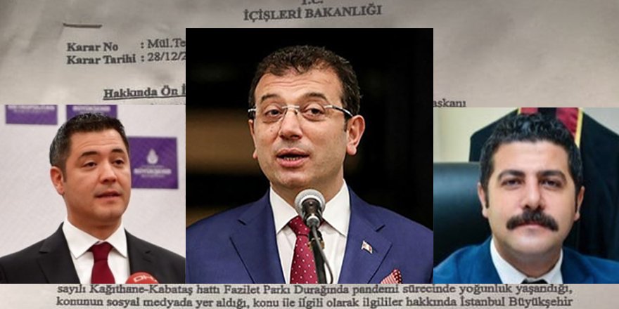 Kan donduran yalan organizasyonuna imza atan İmamoğlu ve tayfasına soruşturma şoku