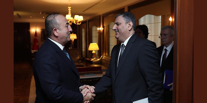 Dışişleri Bakanı Çavuşoğlu, eski Suriye Başbakanı Hicab'la bir araya geldi