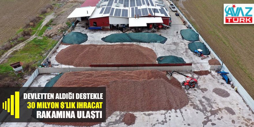 Devletten aldığı 1 milyon 200 bin destekle işlerini büyüten girişimci 30 milyon dolarlık ihracata ulaştı