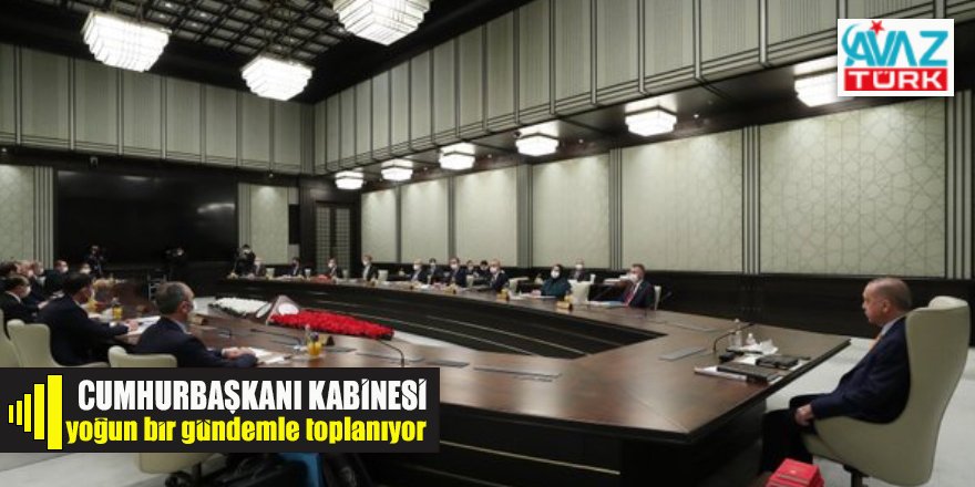 Cumhurbaşkanı Kabine'si yoğun bir gündemle toplanacak