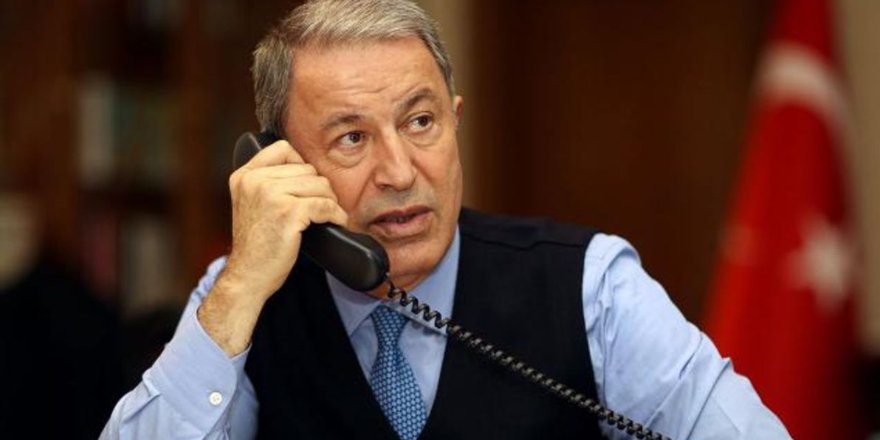 Milli Savunma Bakanı Hulusi Akar ve ABD Savunma Bakanı Lloyd James Austin telefonda görüştü