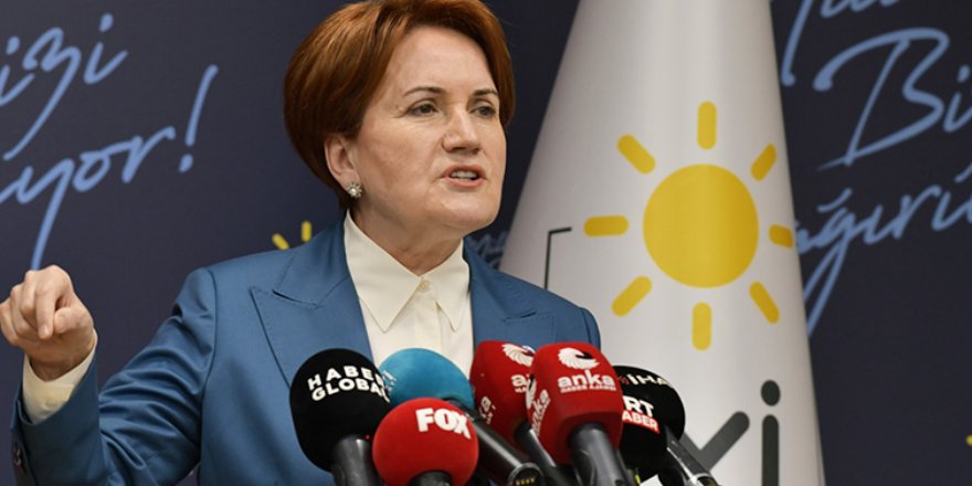 Muhtıracı amirallere yönelik gözaltıları değerlendiren Akşener İP'e un serdi