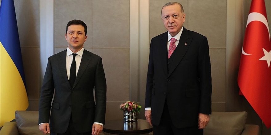 Zelenskiy’le görüşen Erdoğan: Kırım'ın ilhakını tanımama yönündeki prensip kararımızı bir kez daha teyit ettik