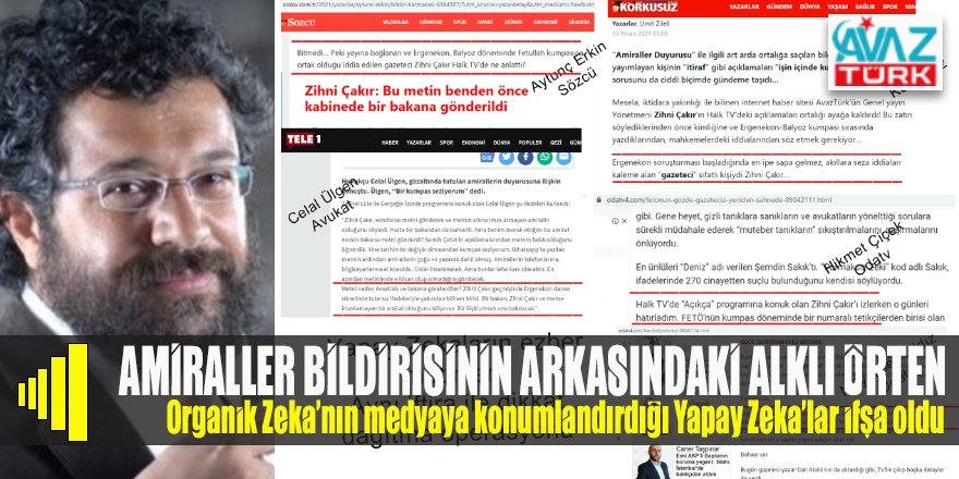 Amiraller Bildirisi'nin arkasındaki aklı örten Organik Zeka'nın Yapay Zekalar'ı deşifre oldu