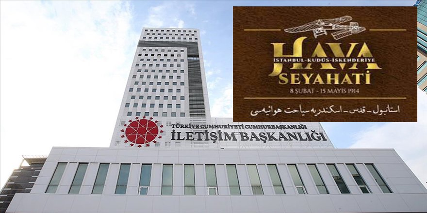 İletişim Başkanlığından 'İstanbul-Kudüs-İskenderiye Hava Seyahati' kitabı
