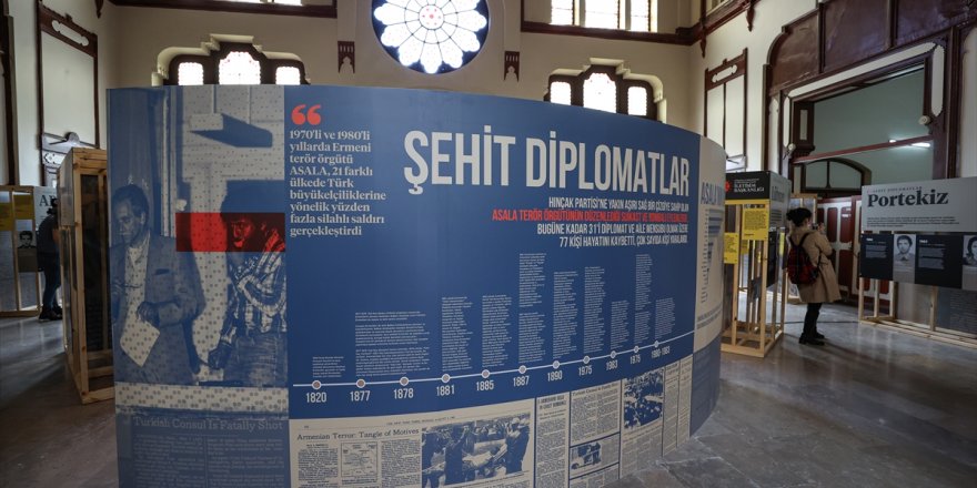 İletişim Başkanlığı tarafından düzenlenen 'Şehit Diplomatlar Sergisi' açıldı
