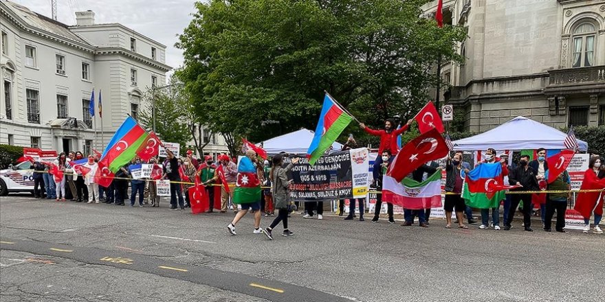 ABD'de yaşayan Türkler Biden'ın 1915 olaylarıyla ilgili açıklamasını protesto etti