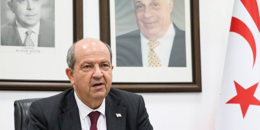 KKTC Cumhurbaşkanı Tatar: Müzakereden bir başarı çıkmazsa biz devletimizle yolumuza devam edeceğiz