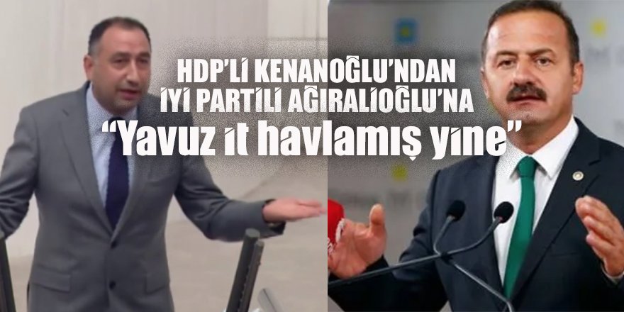 HDP'li Ali Kenanoğlu'ndan İYİ Partili Yavuz Ağıralioğlu'na: Yavuz it havlamış yine