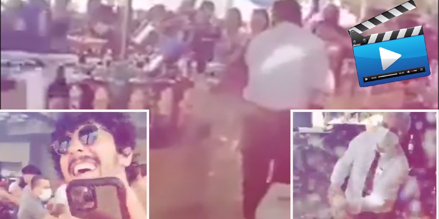 Esnafa kepenk indirtilirken Manavgat'ta turistler eğlencenin dibine vurdu