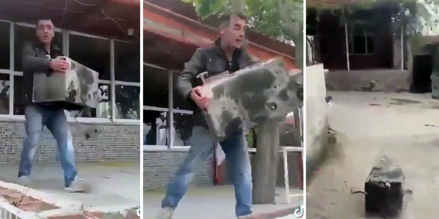 Manisa Valiliği, destek almadığı iddiasıyla çay kazanını atan esnafa 5 bin 100 lira ödendiğini açıkladı